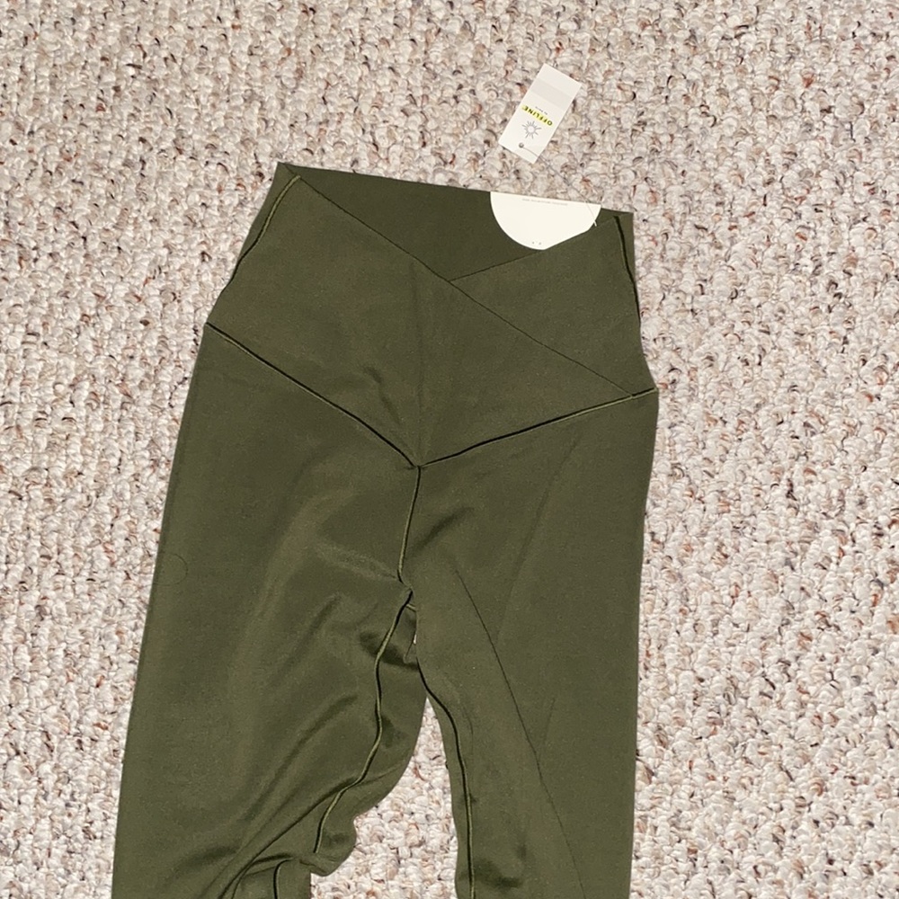 Aerie crossover offline flare legging